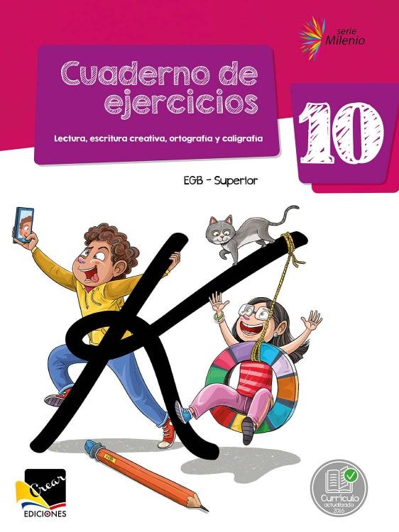 Cuaderno De Ejercicio De Caligrafía 10 egb Crear
