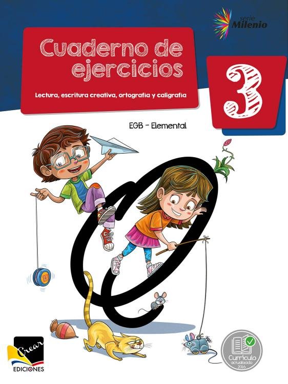 Cuaderno De Ejercicio De Caligrafía 1 egb Crear