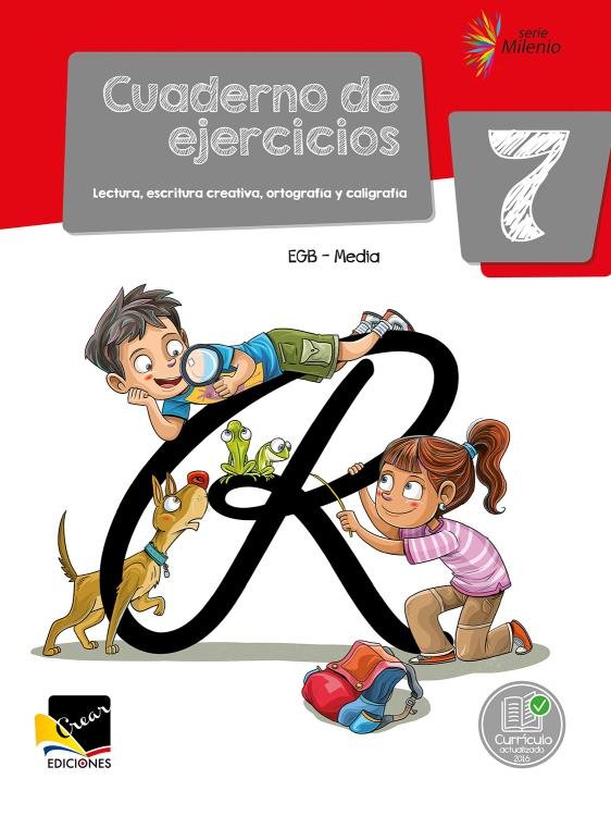Cuaderno De Ejercicio De Caligrafía 7 egb Crear