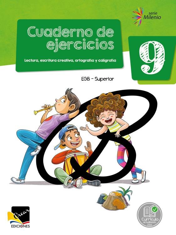 Cuaderno De Ejercicio De Caligrafía 9 egb Crear