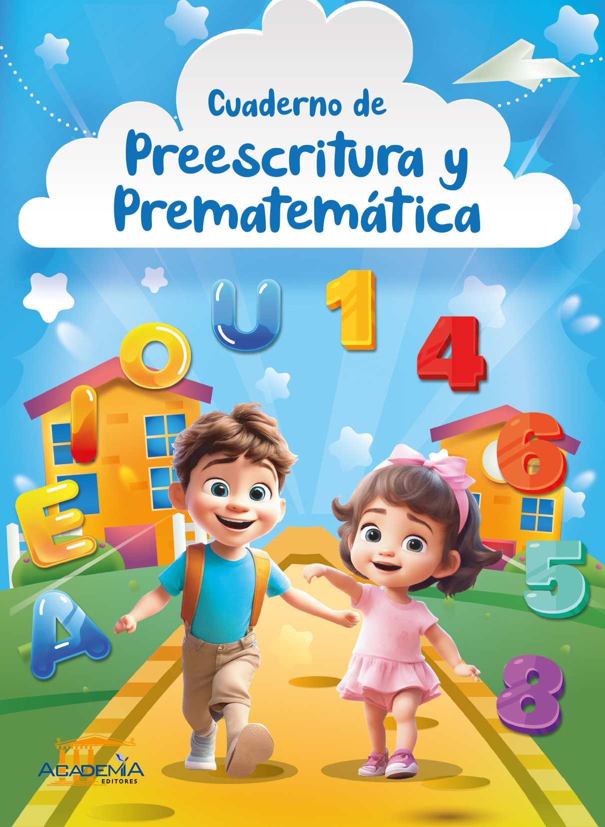Cuaderno de preescritura-prematemática academia