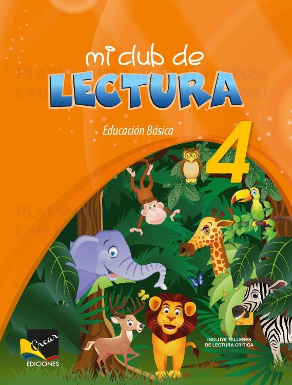 Mi Club De Lectura 4 Egb Crear